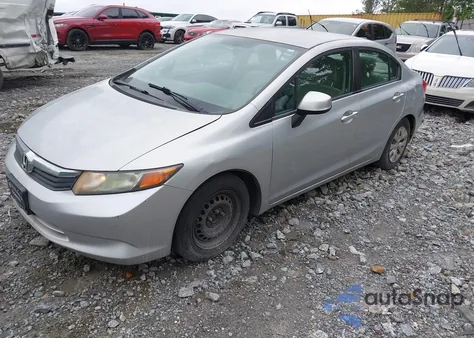 2012 Honda Civic Lx from USA, damaged, VIN 2HGFB2F53CH560566